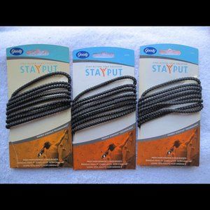 8 Goody High Performance Stayput Hair Bands Slideproof Elastics Secure Hold